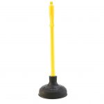 dist by classyjacs for Sink, Tub, Shower and More - Small for Easy Storage - Yellow Color Sink & Drain Plunger - Mini Pro Powerful Plunger 
